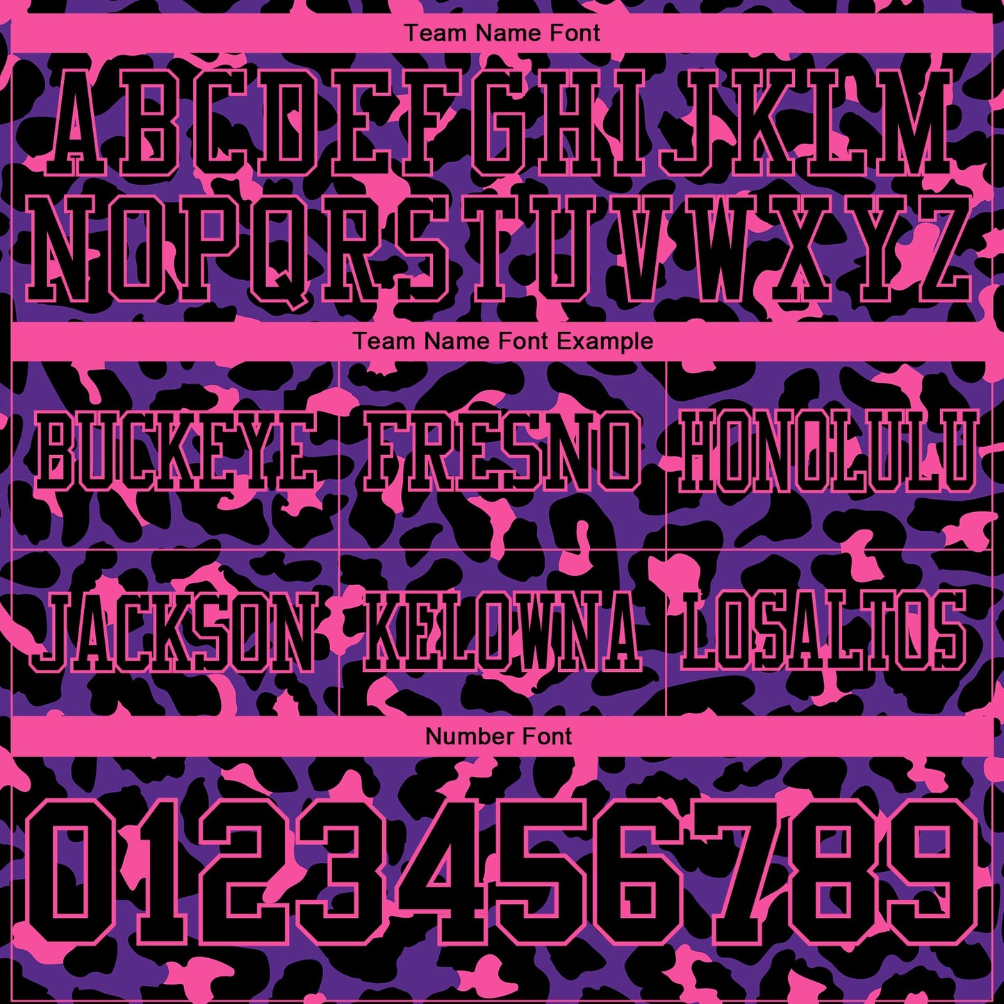 Custom Purple Black-Pink 3D Pattern Leopard Print Mesh Authentic Football Jersey