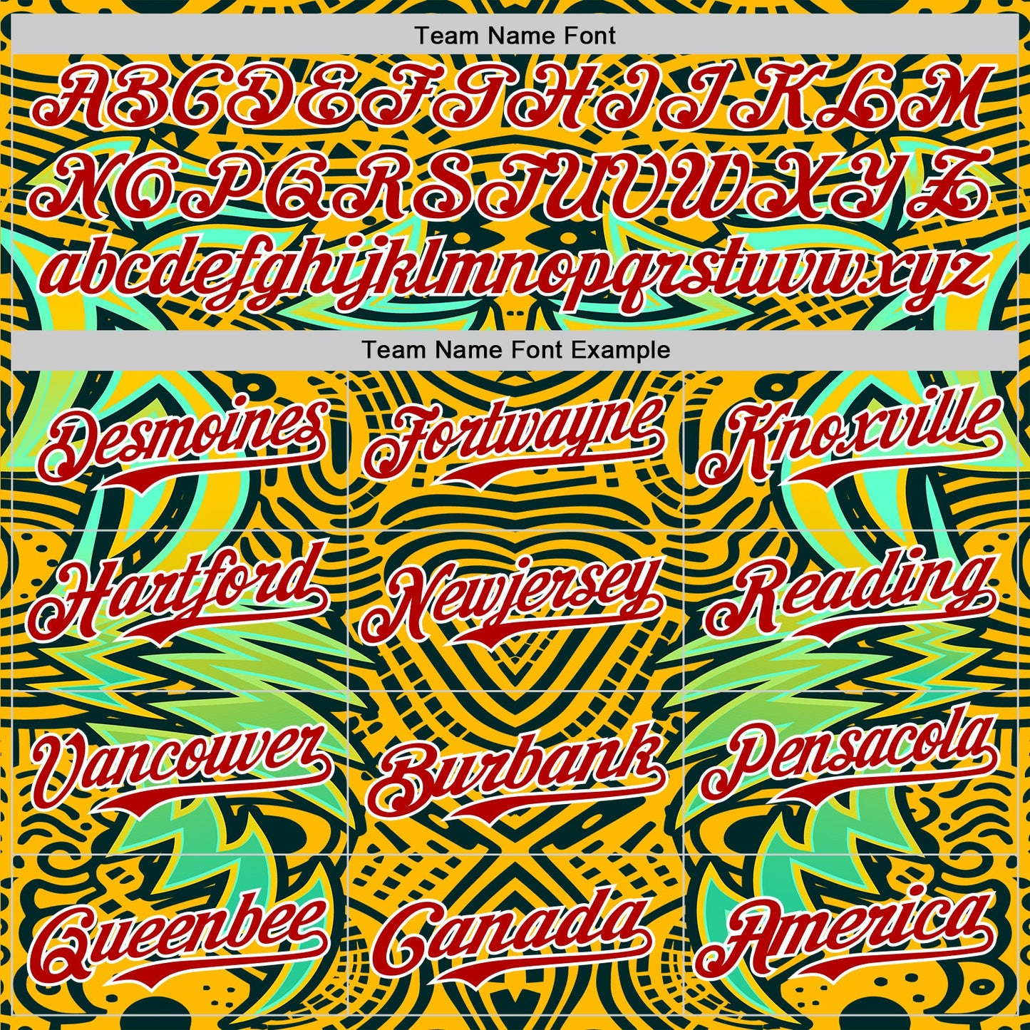Custom Gold Red Black Green-White 3D Pattern Design Burner Costumes Tribal Authentic Baseball Jersey