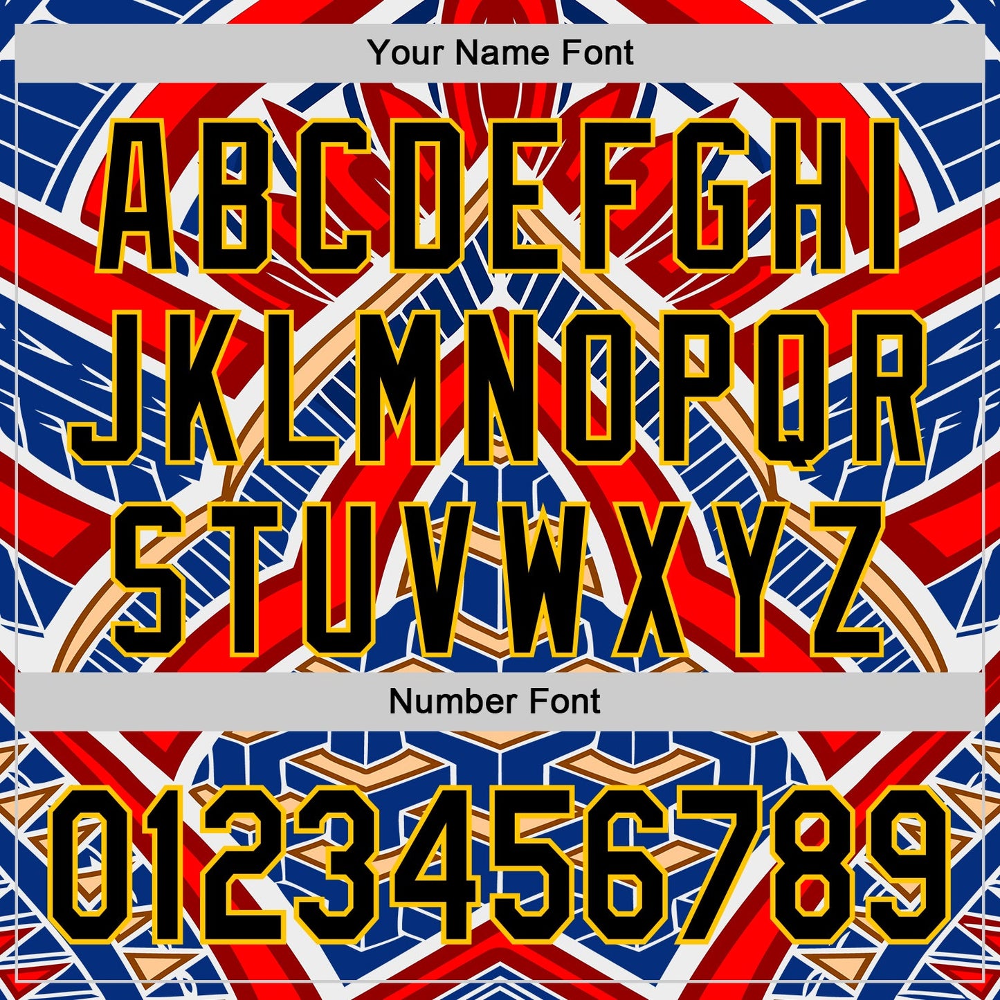 Custom Blue Black Red-Yellow 3D Pattern Design Burner Costumes Tribal Authentic Baseball Jersey