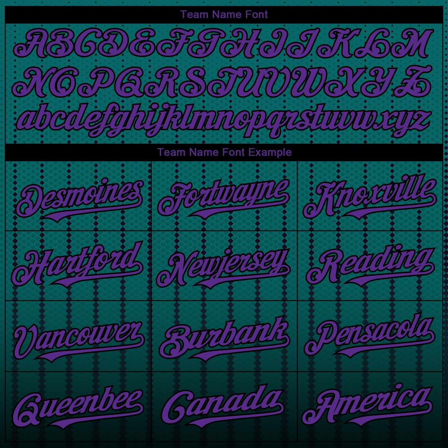 Custom Teal Purple-Black 3D Pattern Design Gradient Geometric Shape Authentic Baseball Jersey