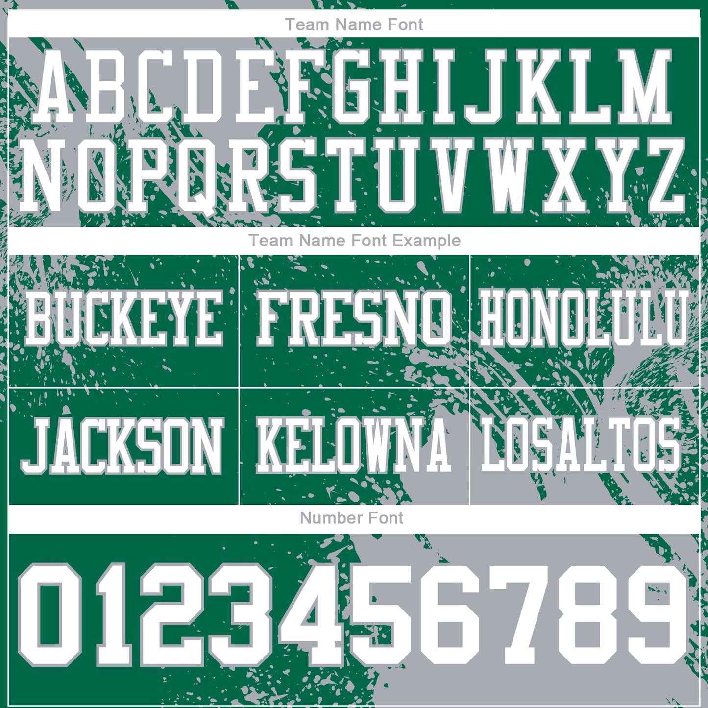 Custom Kelly Green White-Gray 3D Pattern Abstract Brush Stroke Mesh Authentic Football Jersey