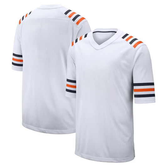 Custom Men's Bears White Vapor F.U.S.E. Limited Exact Replica Football Jersey