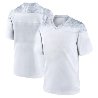 Custom Men's Bills White 2025 Rivalries Collection Exact Replica Football Jersey