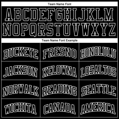 Custom Black White Pinstripe Black-White Authentic Basketball Jersey