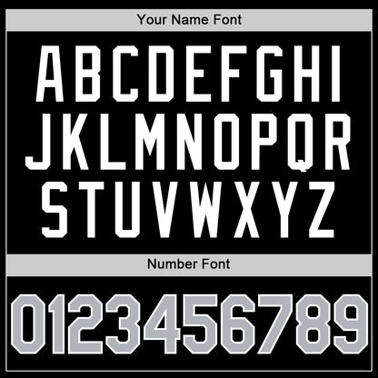 Custom Black Gray-White Authentic Basketball Jersey