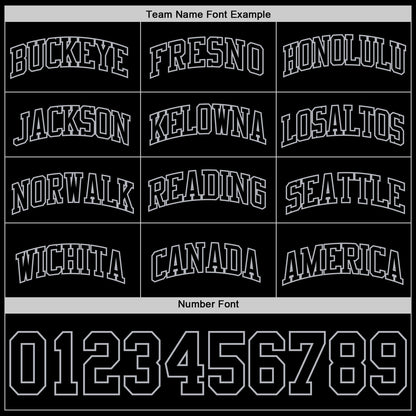 Custom Black Gray Authentic Basketball Jersey