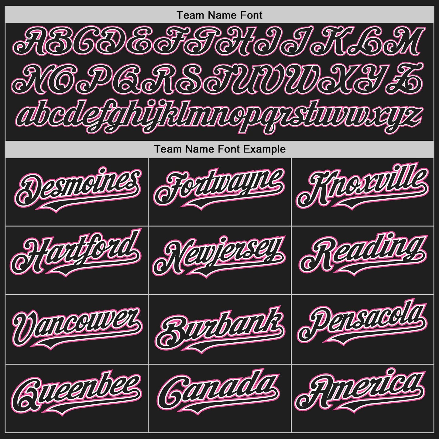 Custom Black White-Pink Authentic Baseball Jersey
