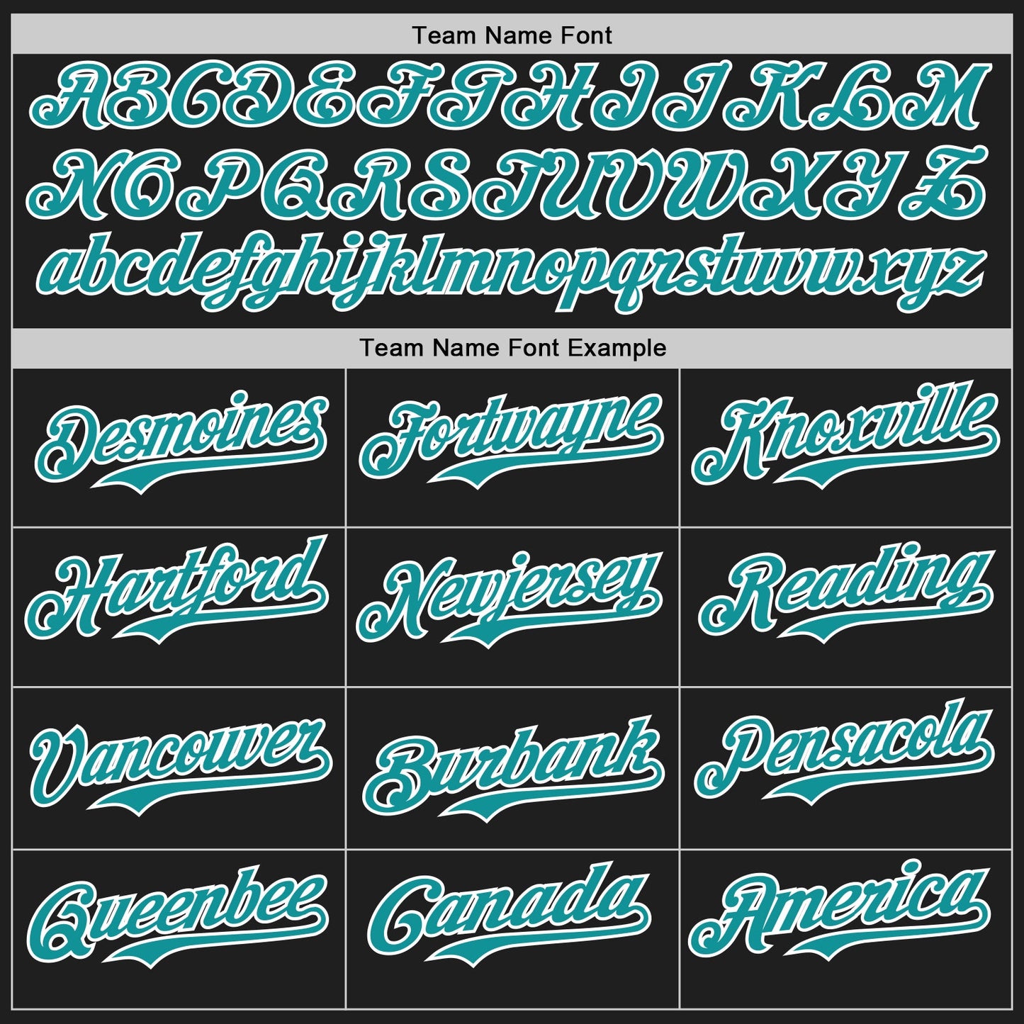 Custom Black Teal-White Authentic Baseball Jersey