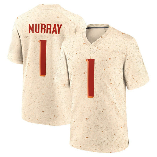 Custom Men's Cardinals Natural 2025 Rivalries Collection Retired Exact Replica Football Jersey