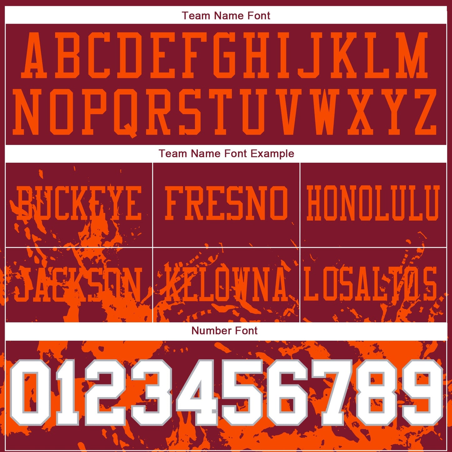 Custom Crimson White Orange-Gray Splash Mesh Authentic Football Jersey