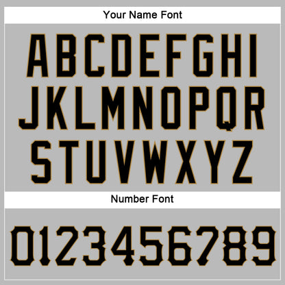 Custom Women's Gray Black-Old Gold V-Neck Cropped Baseball Jersey