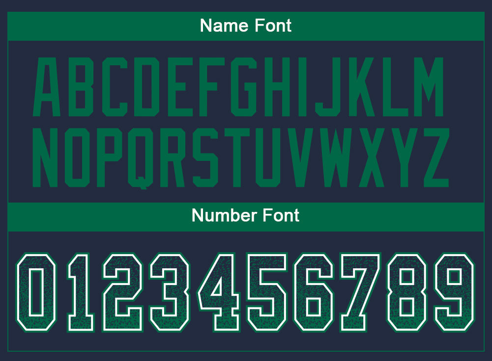 Custom Navy Kelly Green-White Mesh Drift Fashion Football Jersey