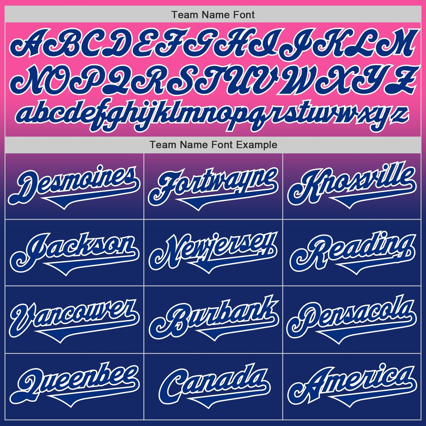 Custom Pink Royal-White Authentic Fade Fashion Baseball Jersey