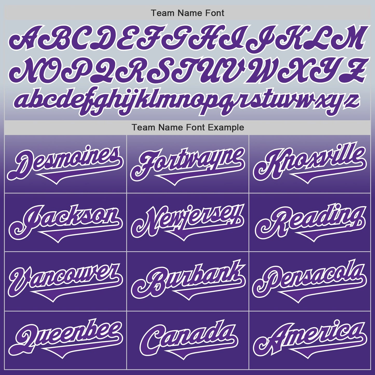 Custom Silver Purple-White Authentic Fade Fashion Baseball Jersey