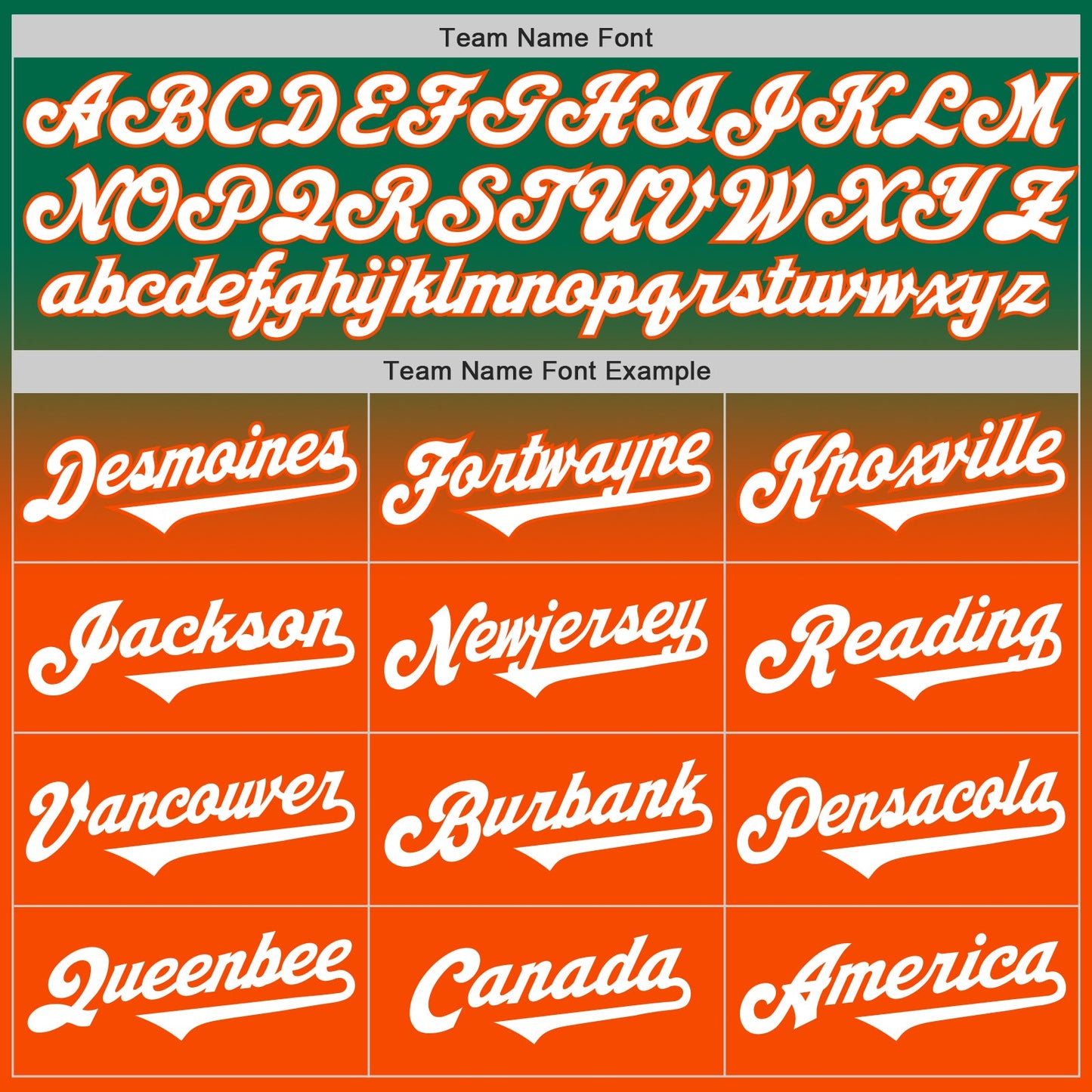 Custom Kelly Green White-Orange Authentic Fade Fashion Baseball Jersey