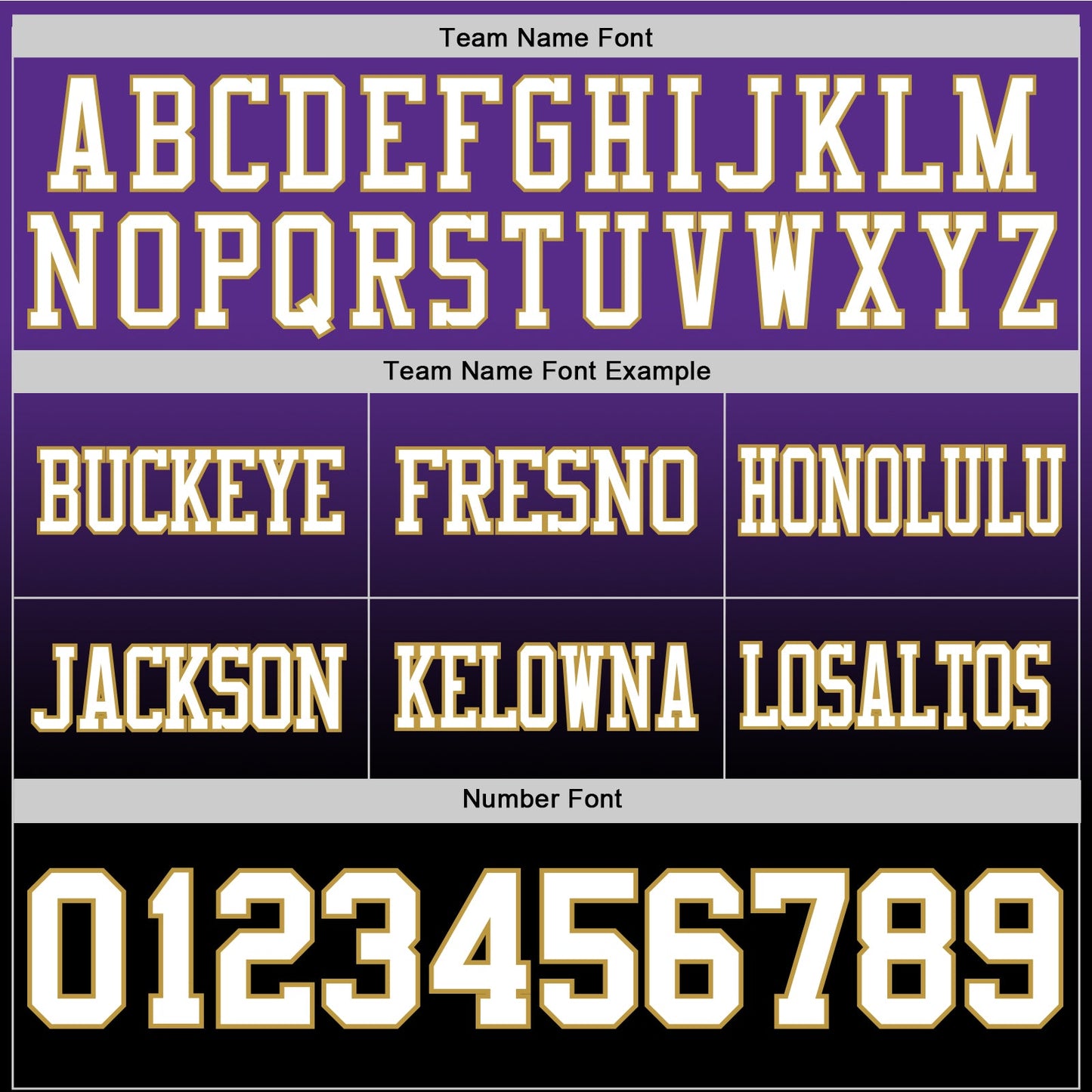Custom Purple White Black-Old Gold Mesh Authentic Fade Fashion Football Jersey