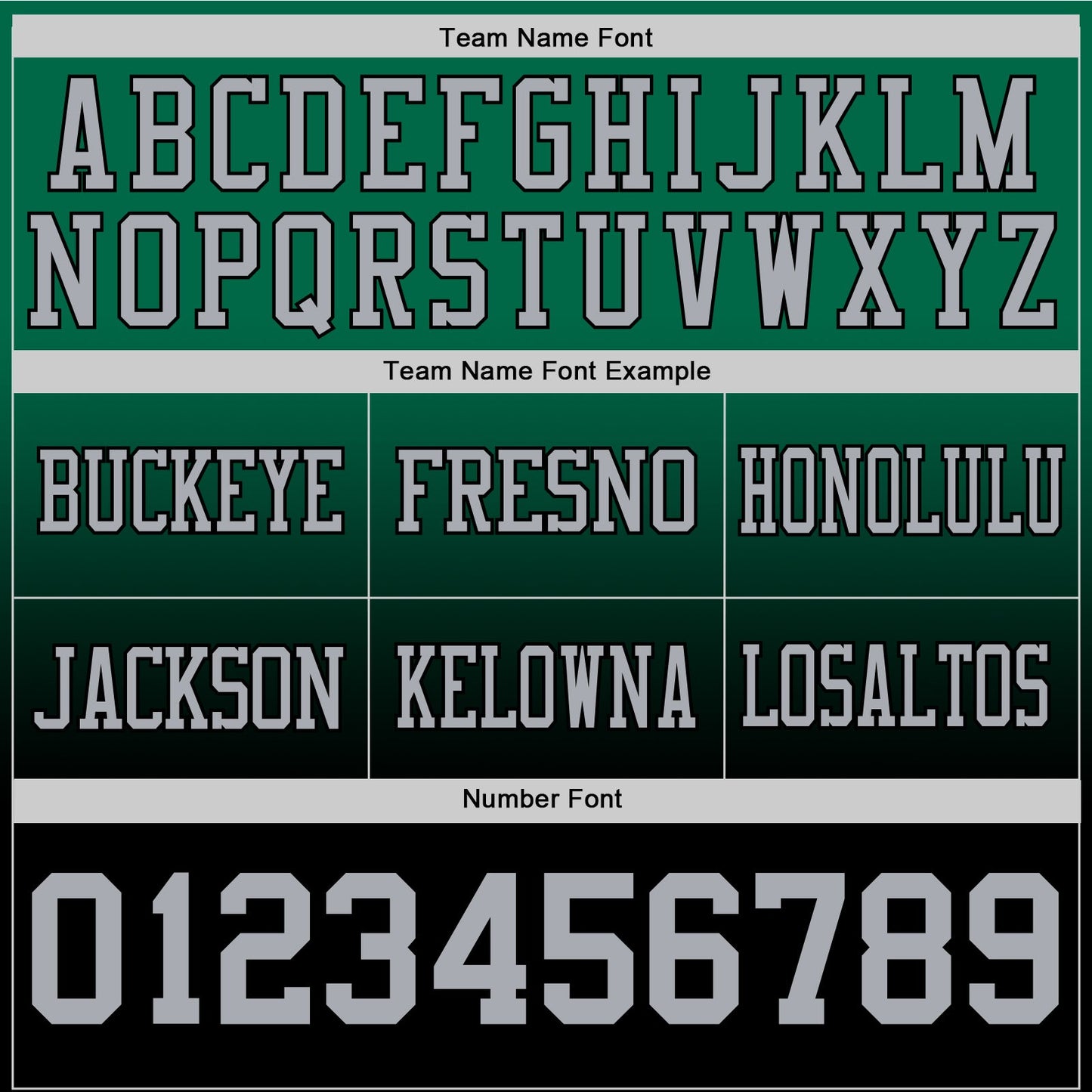 Custom Kelly Green Gray-Black Mesh Authentic Fade Fashion Football Jersey