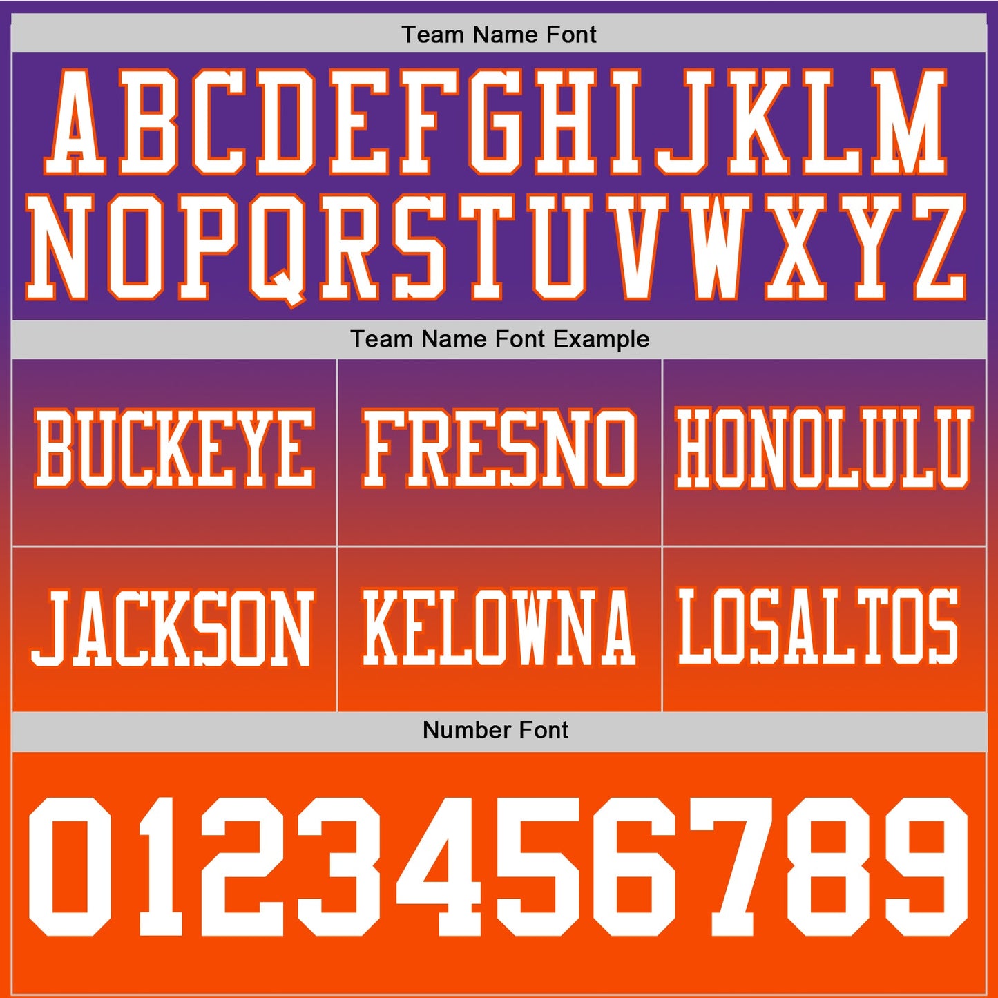Custom Purple White-Orange Mesh Authentic Fade Fashion Football Jersey