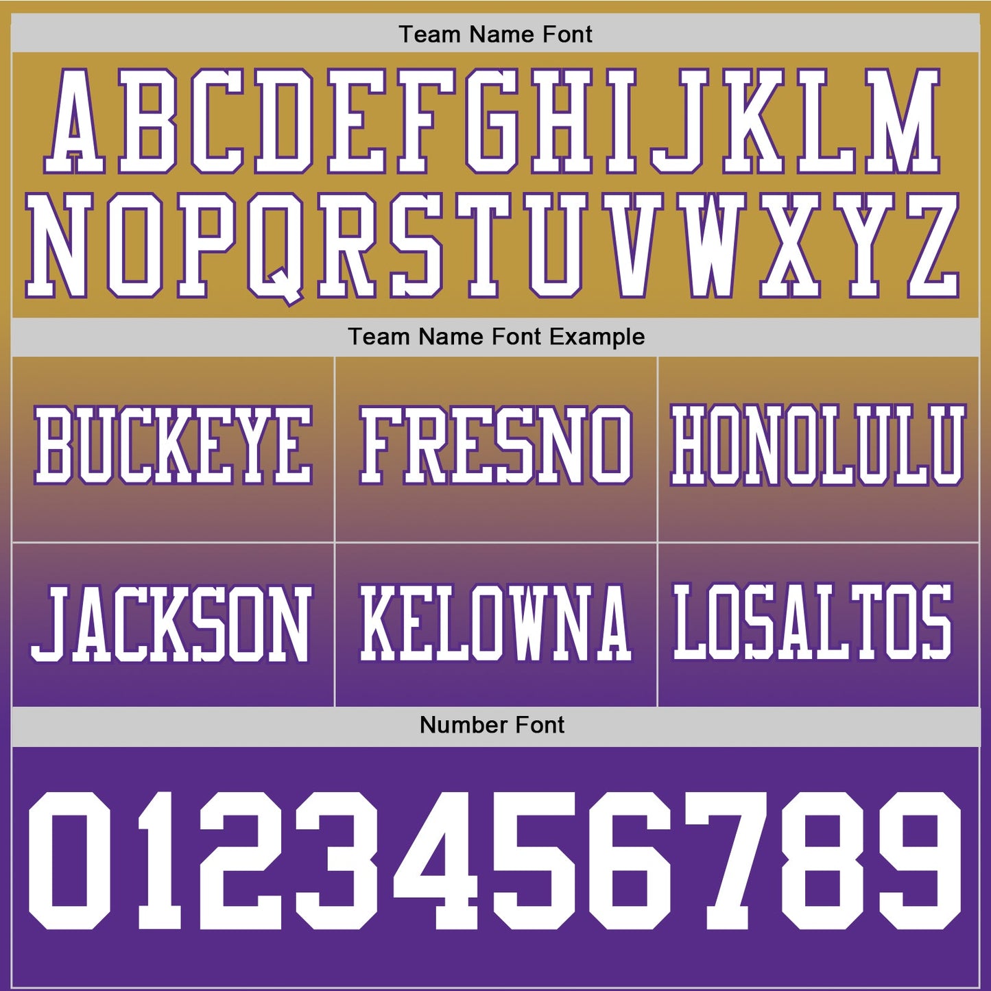 Custom Old Gold White-Purple Mesh Authentic Fade Fashion Football Jersey