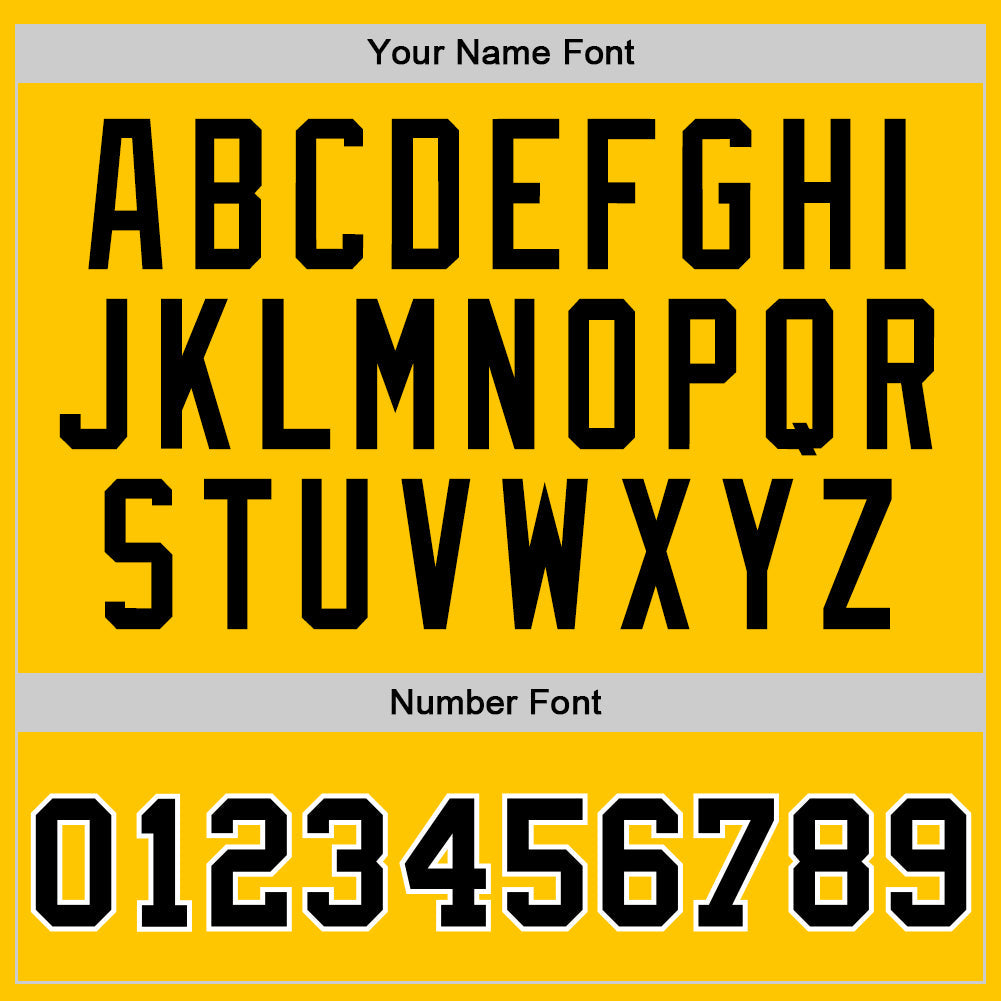 Custom Gold Black-White Authentic Throwback Basketball Jersey