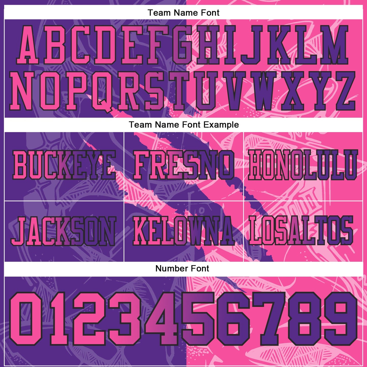 Custom Purple Pink-Black Mesh Authentic Gradient Fashion Scratch Football Jersey