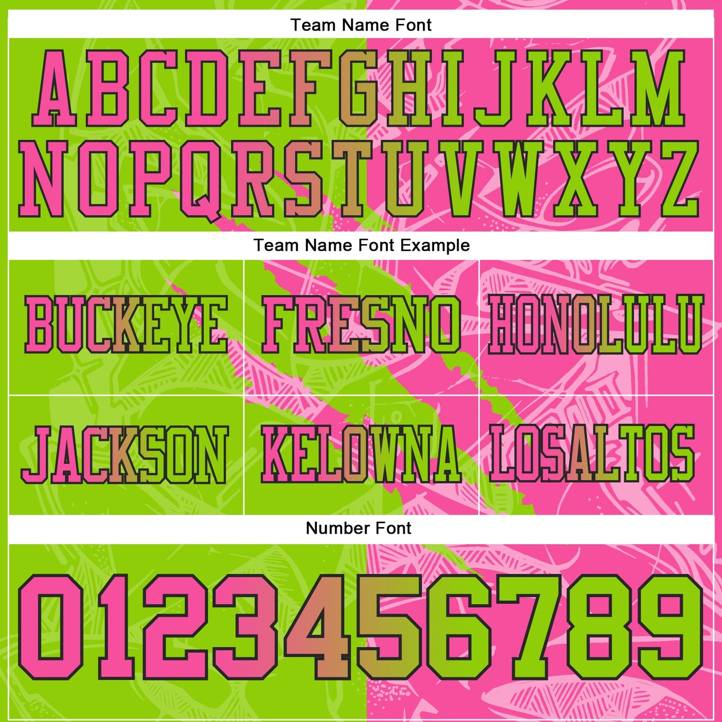 Custom Neon Green Pink-Black Mesh Authentic Gradient Fashion Scratch Football Jersey