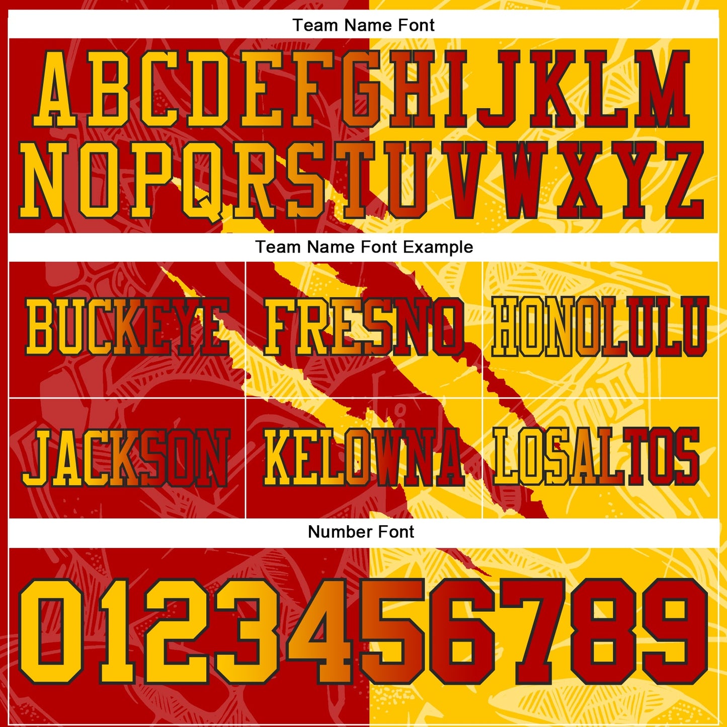Custom Red Yellow-Black Mesh Authentic Gradient Fashion Scratch Football Jersey