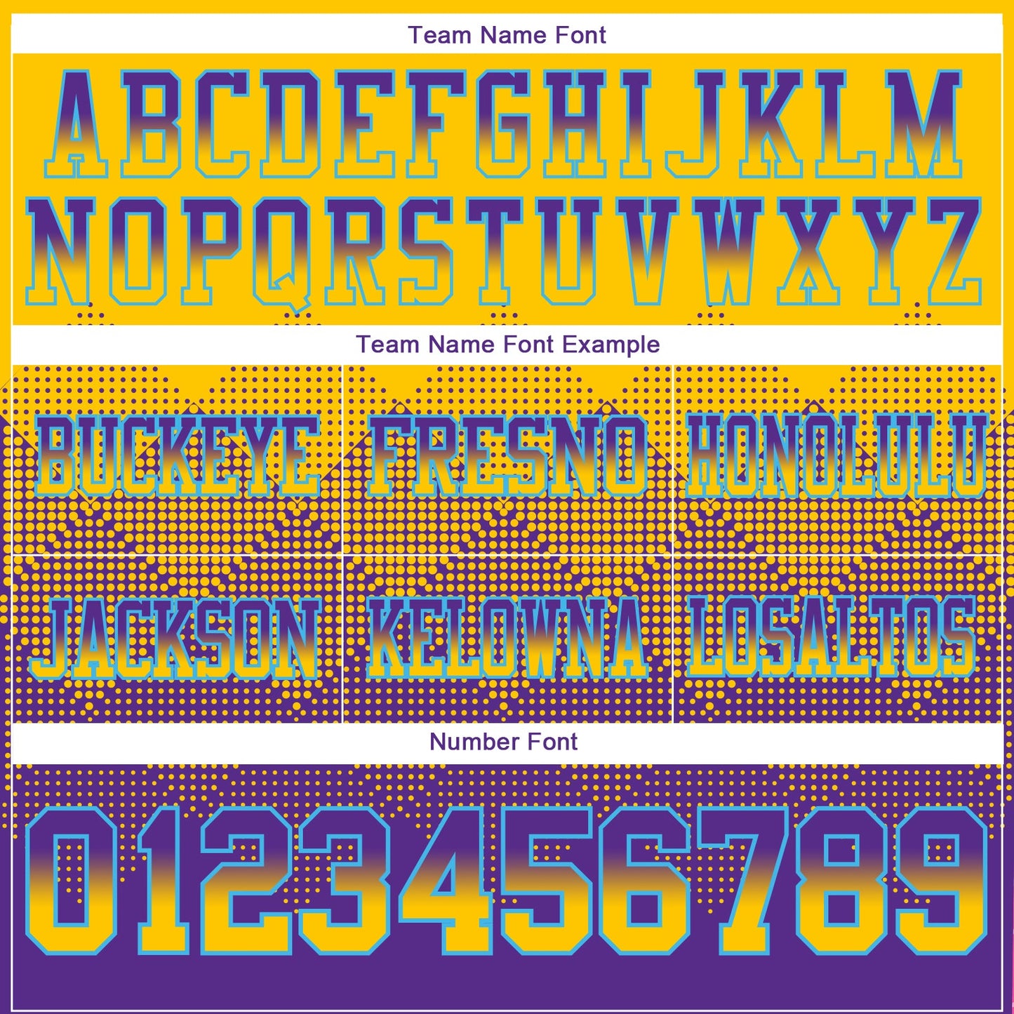Custom Yellow Purple-Sky Blue Mesh Authentic Gradient Square Shape Flag Football Jersey