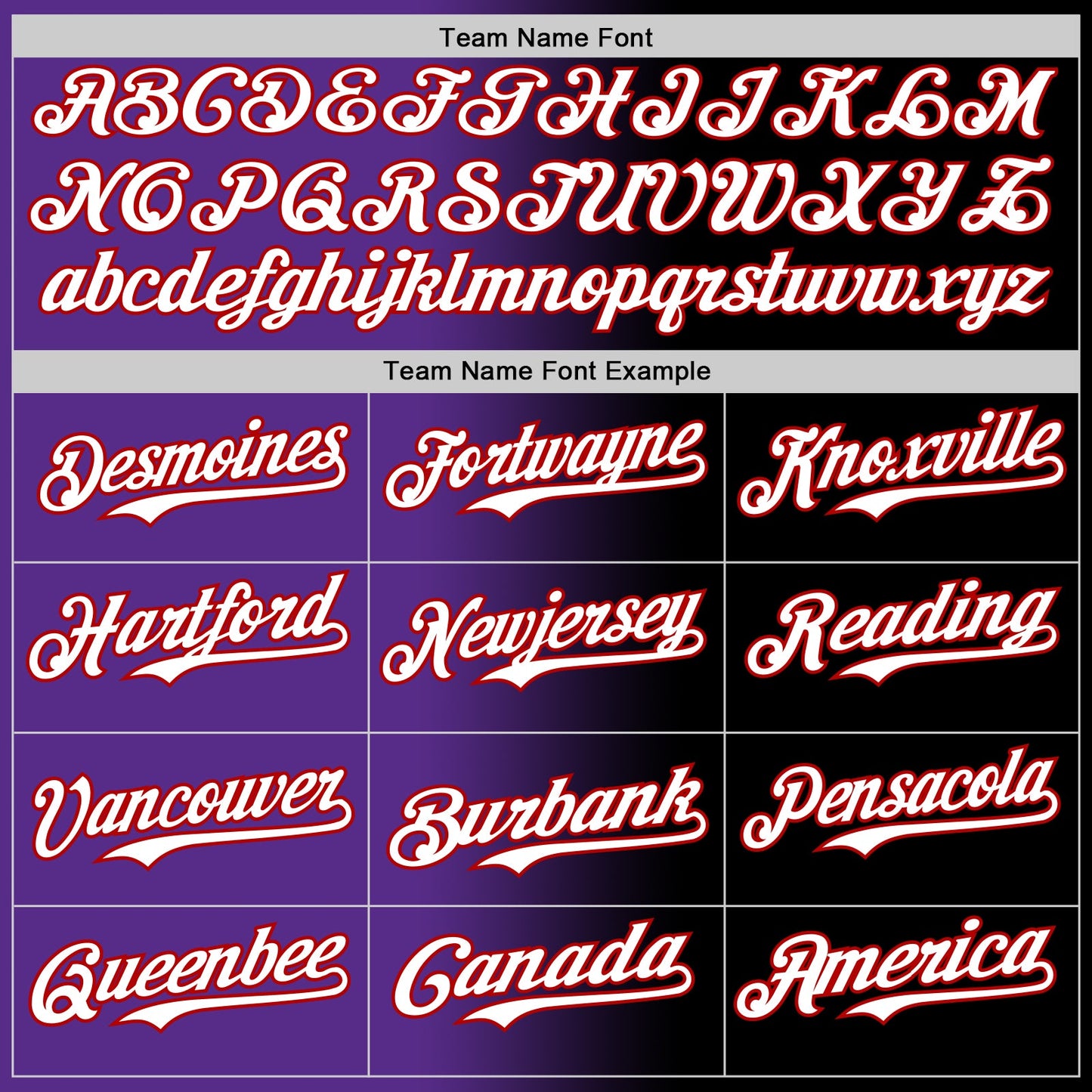 Custom Black White Purple-Red Authentic Gradient Fashion Baseball Jersey
