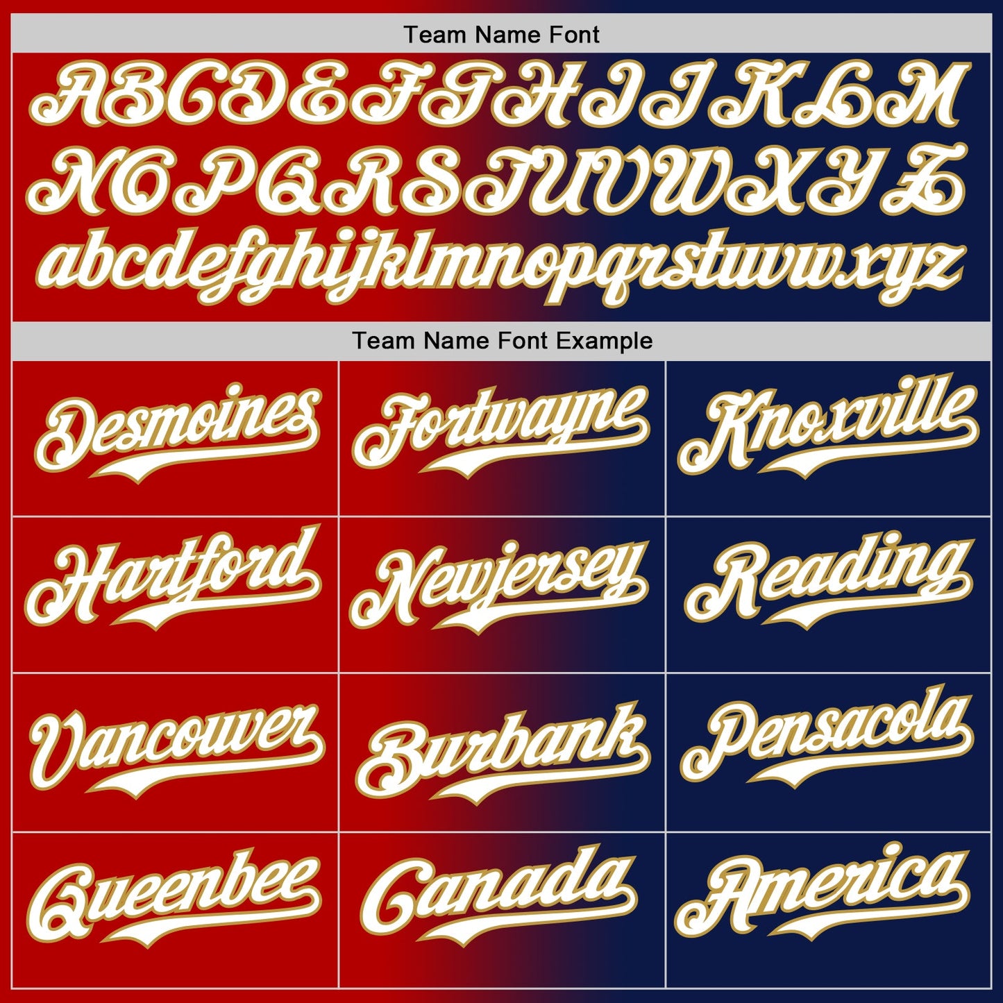 Custom Navy White Red-Old Gold Authentic Gradient Fashion Baseball Jersey