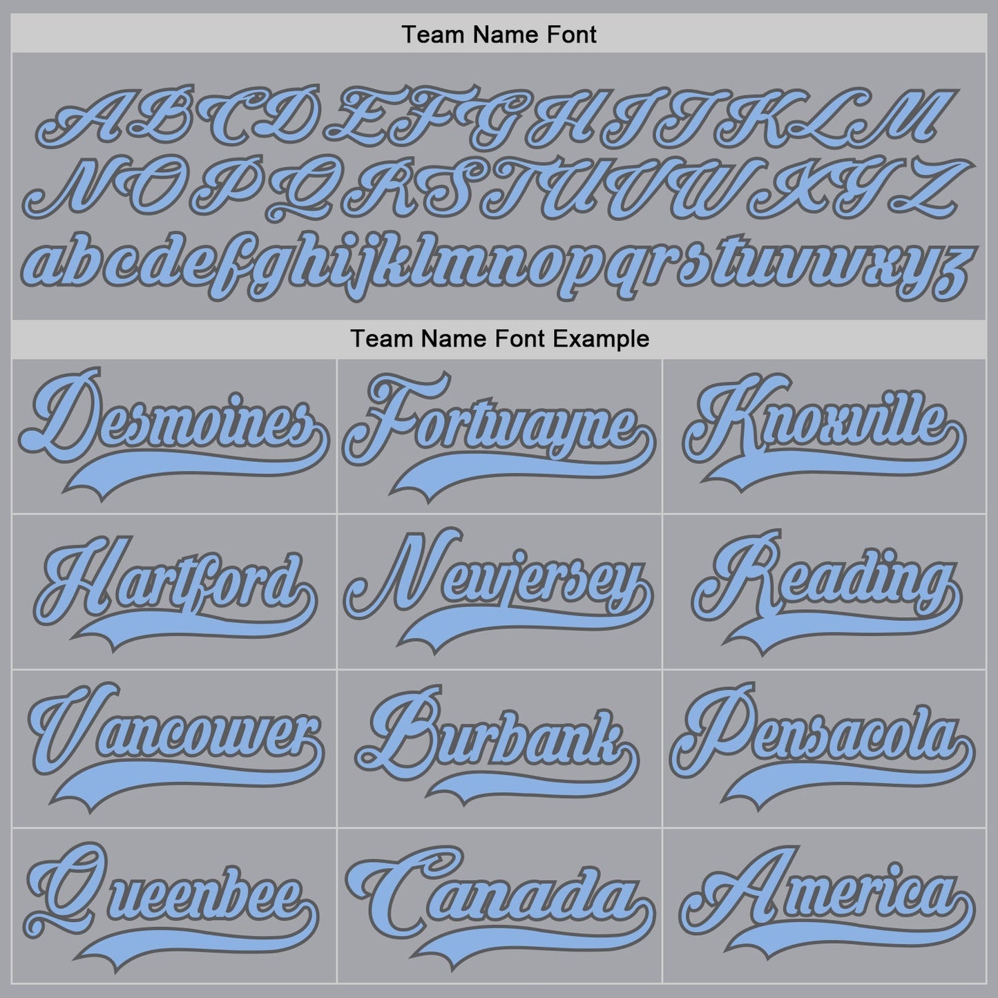 Custom Gray Light Blue-Steel Gray Hockey Lace Neck Jersey