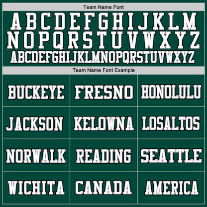 Custom Green White-Gray Mesh Authentic Throwback Football Jersey