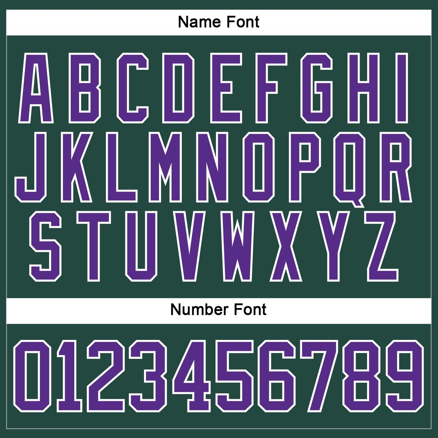 Custom Green Purple-White Hockey Jersey