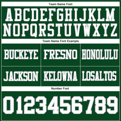 Custom Green White-Gray Mesh Authentic Football Jersey