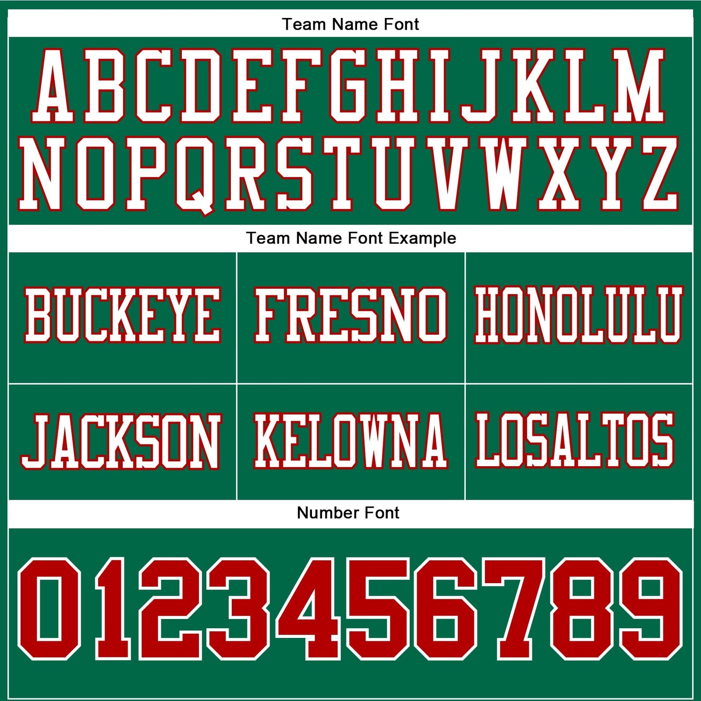 Custom Kelly Green Red-White Mesh Authentic Football Jersey