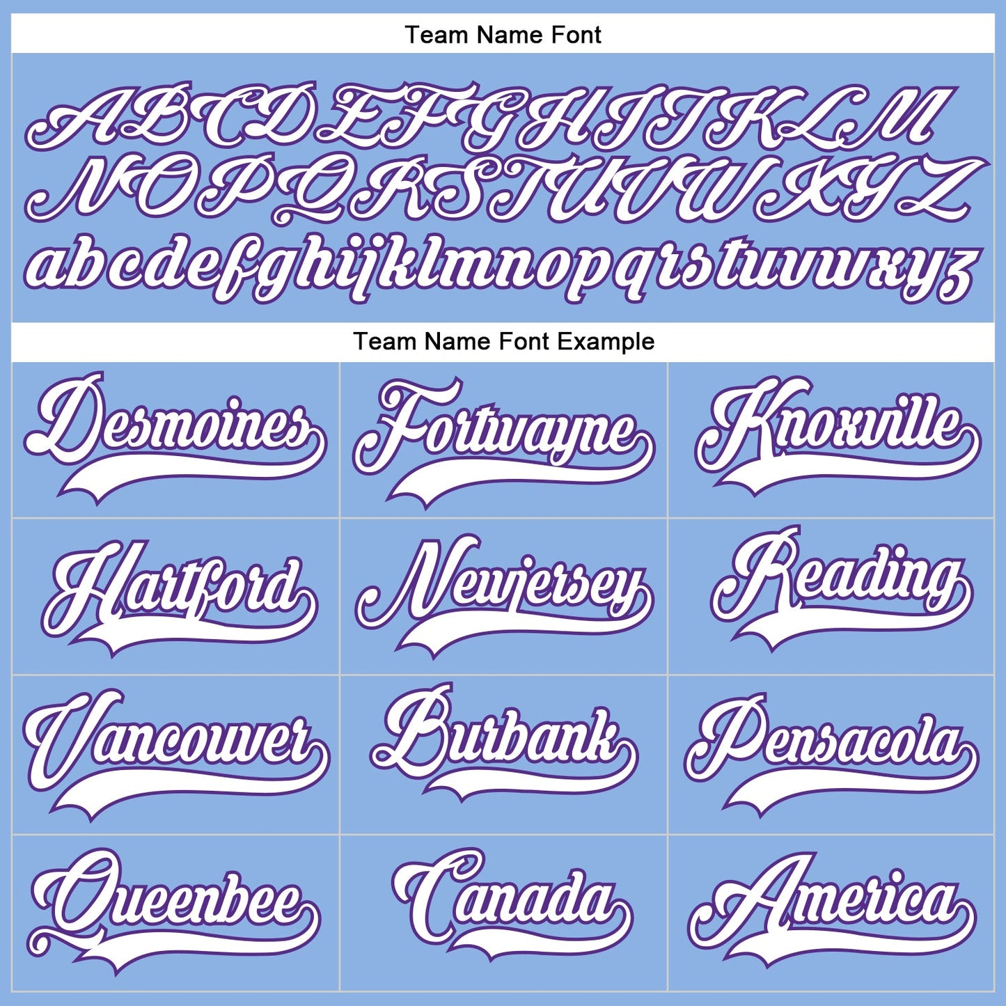 Custom Light Blue White-Purple Hockey Lace Neck Jersey