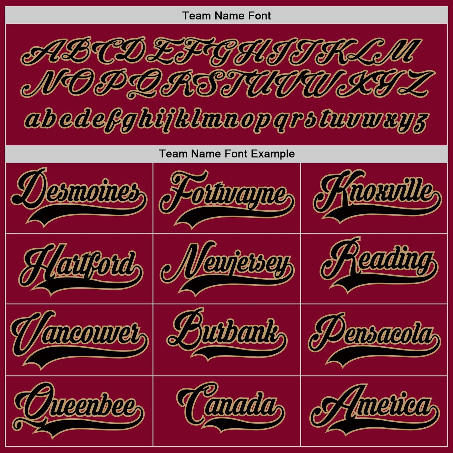 Custom Maroon Black-Old Gold Hockey Jersey