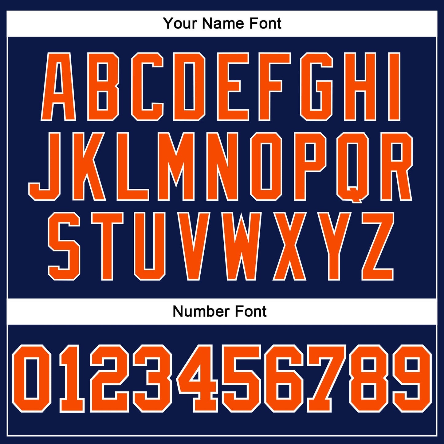 Custom Navy White Pinstripe Orange Authentic Basketball Jersey