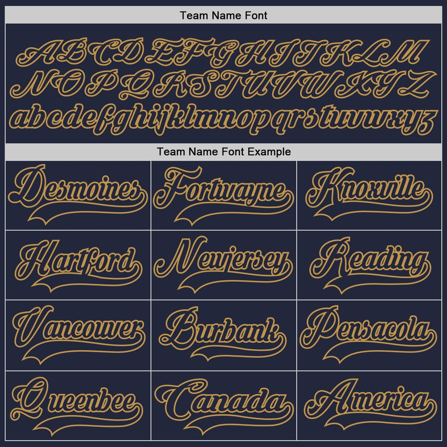 Custom Navy Old Gold Hockey Jersey