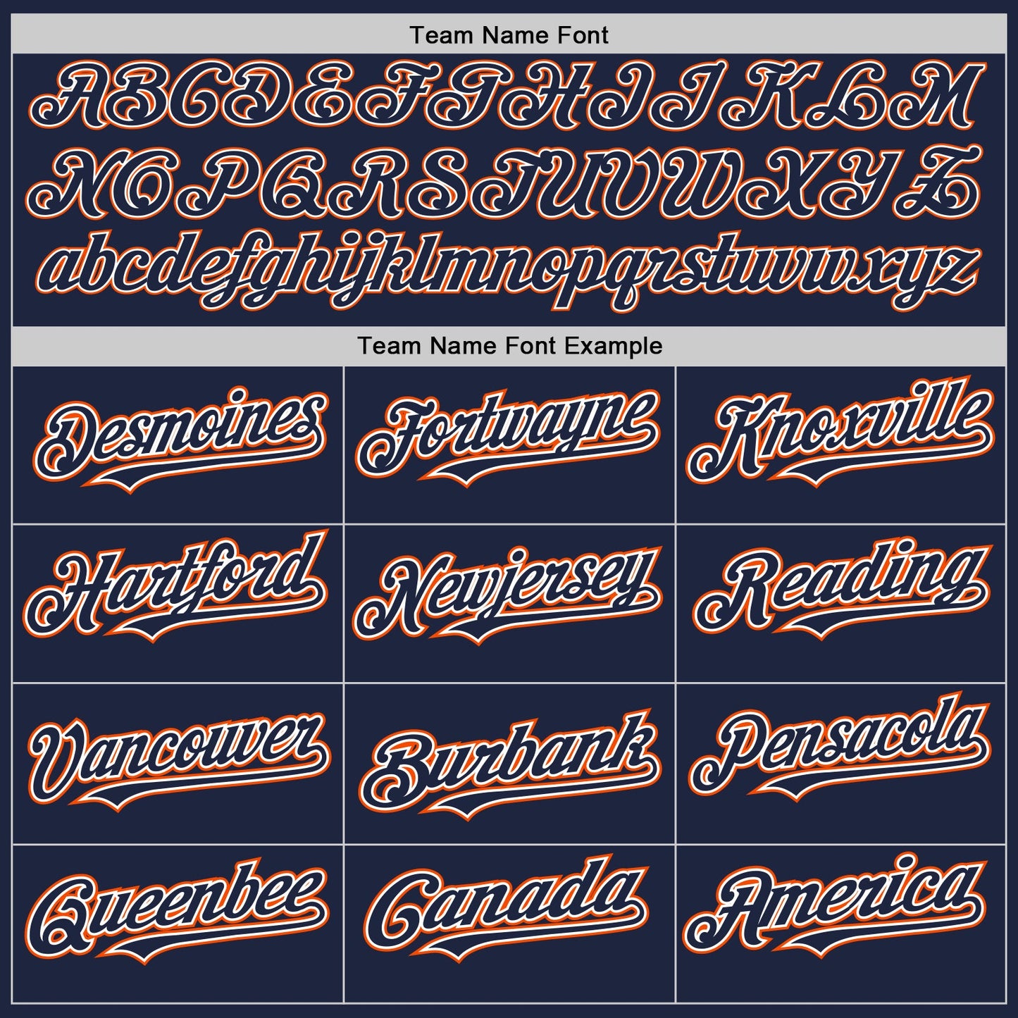 Custom Navy White-Orange Authentic Baseball Jersey