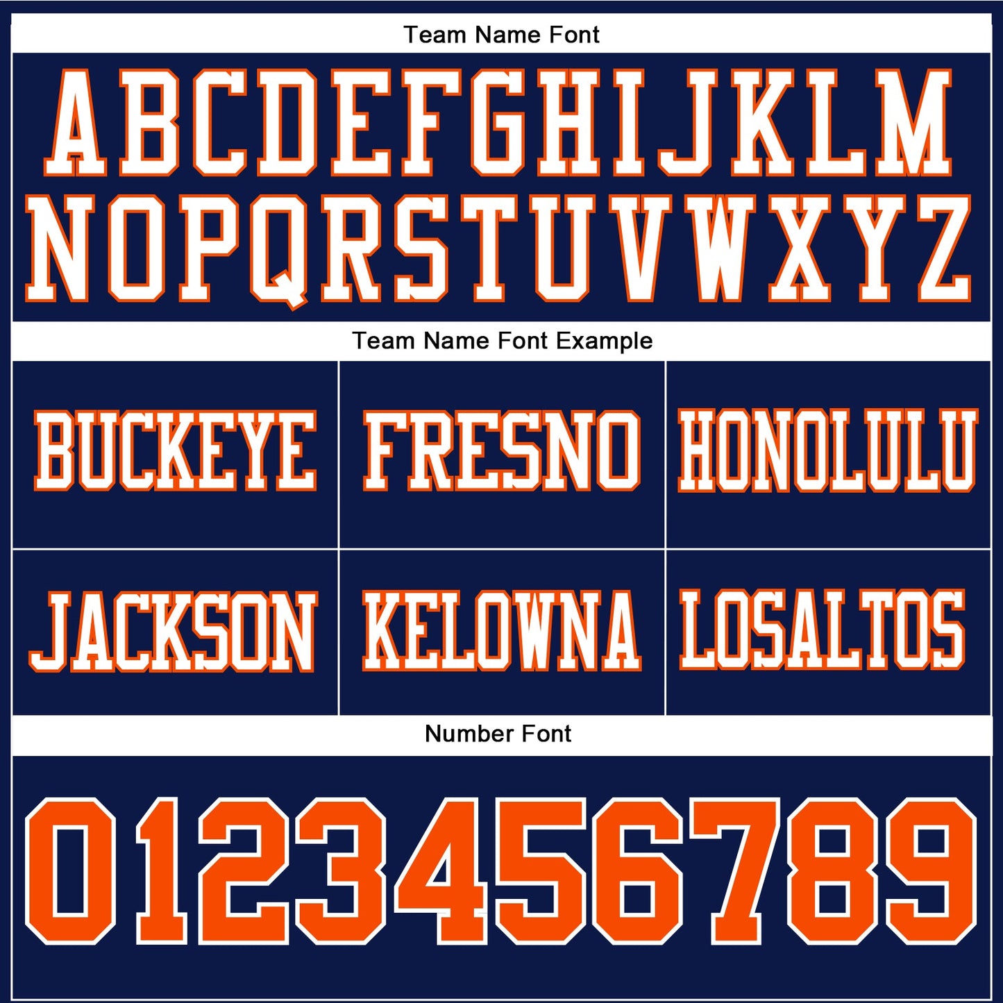 Custom Navy Orange-White Mesh Authentic Football Jersey