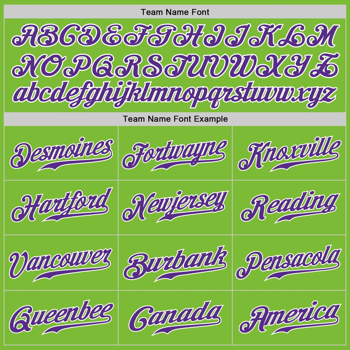 Custom Neon Green Purple-White Authentic Baseball Jersey