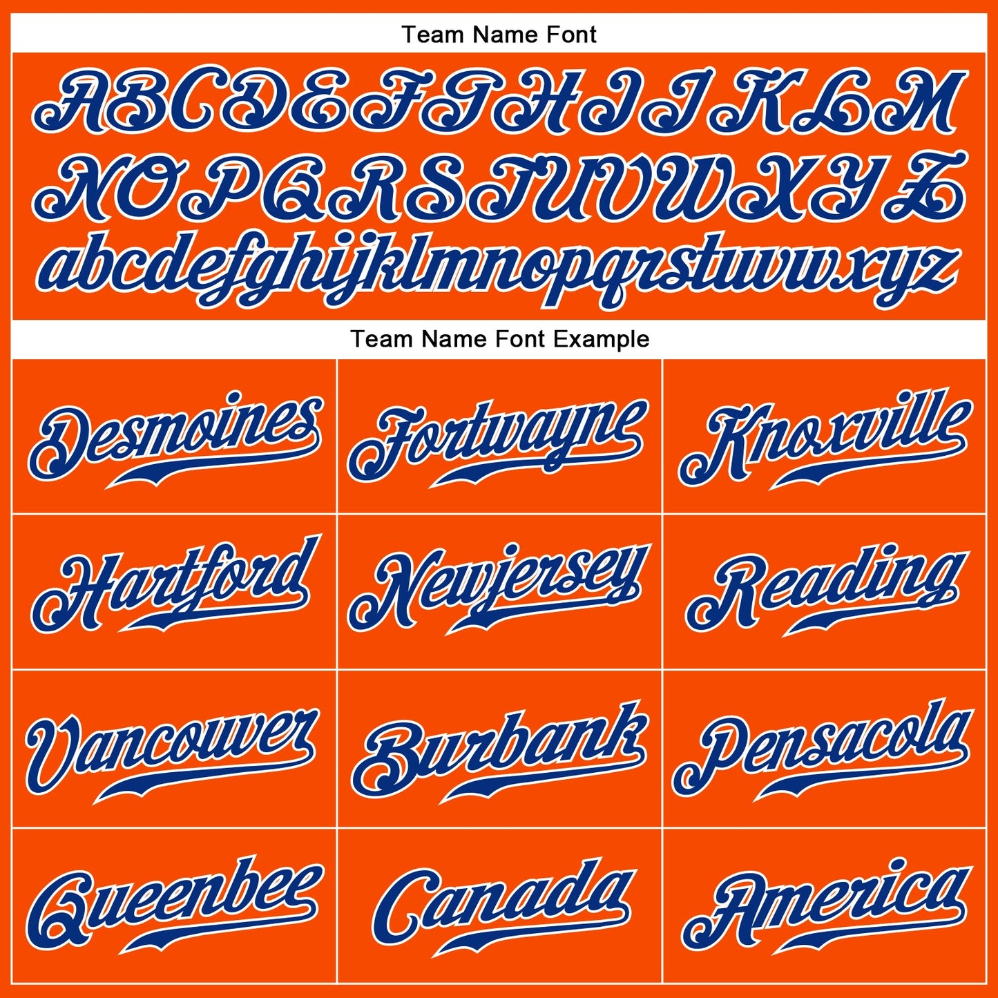 Custom Orange Royal-White Authentic Sleeveless Baseball Jersey