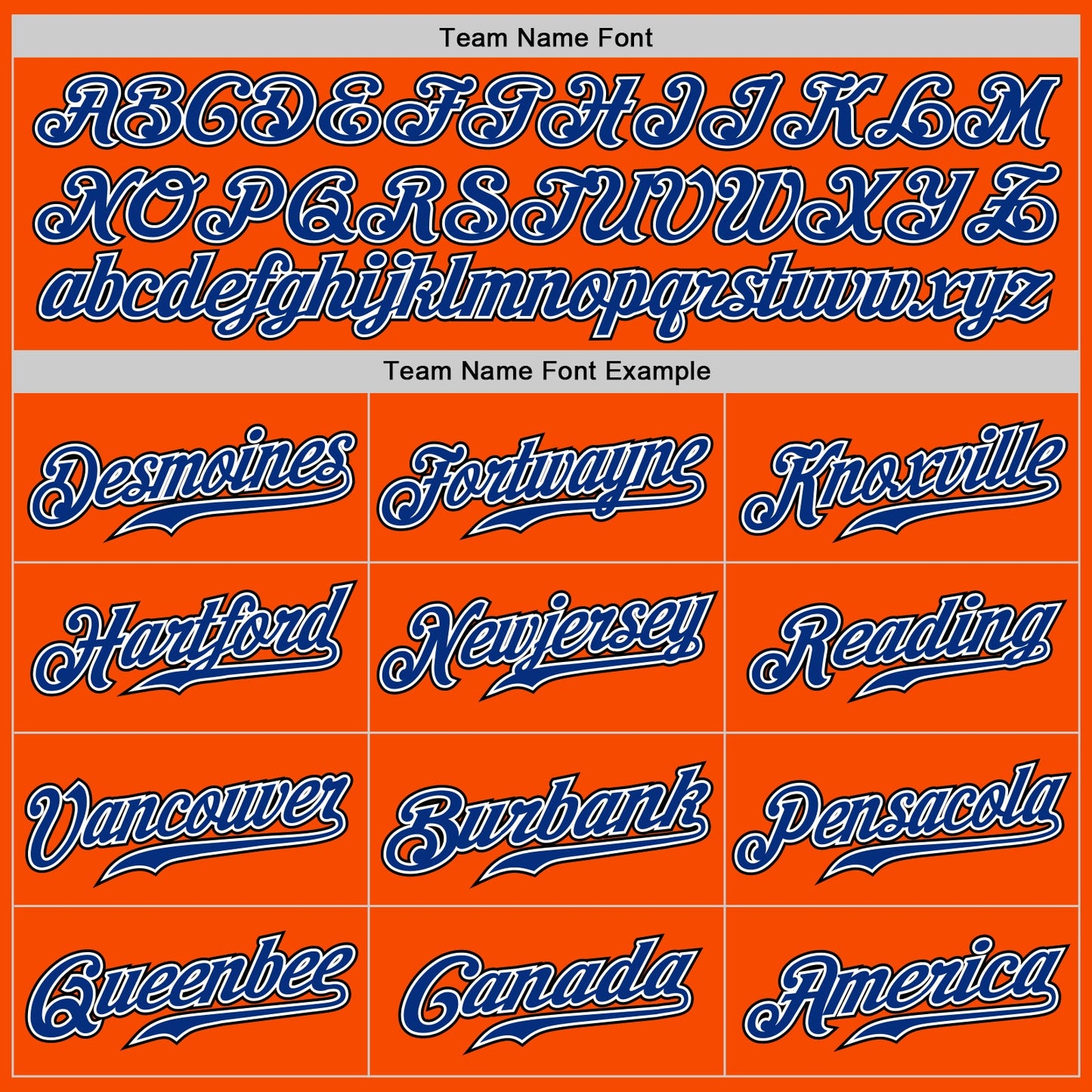 Custom Orange Royal-Black Authentic Baseball Jersey