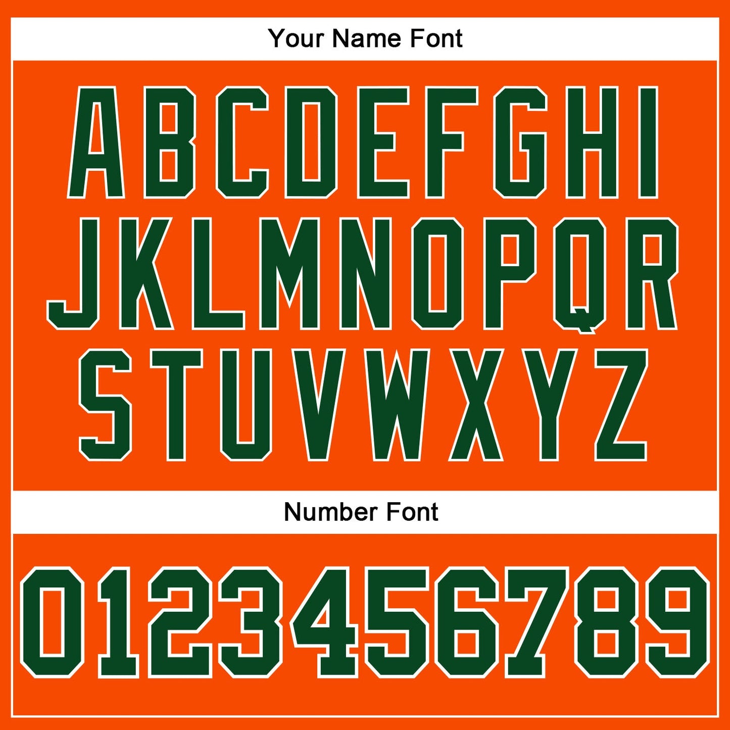 Custom Orange Green-White Authentic Throwback Basketball Jersey