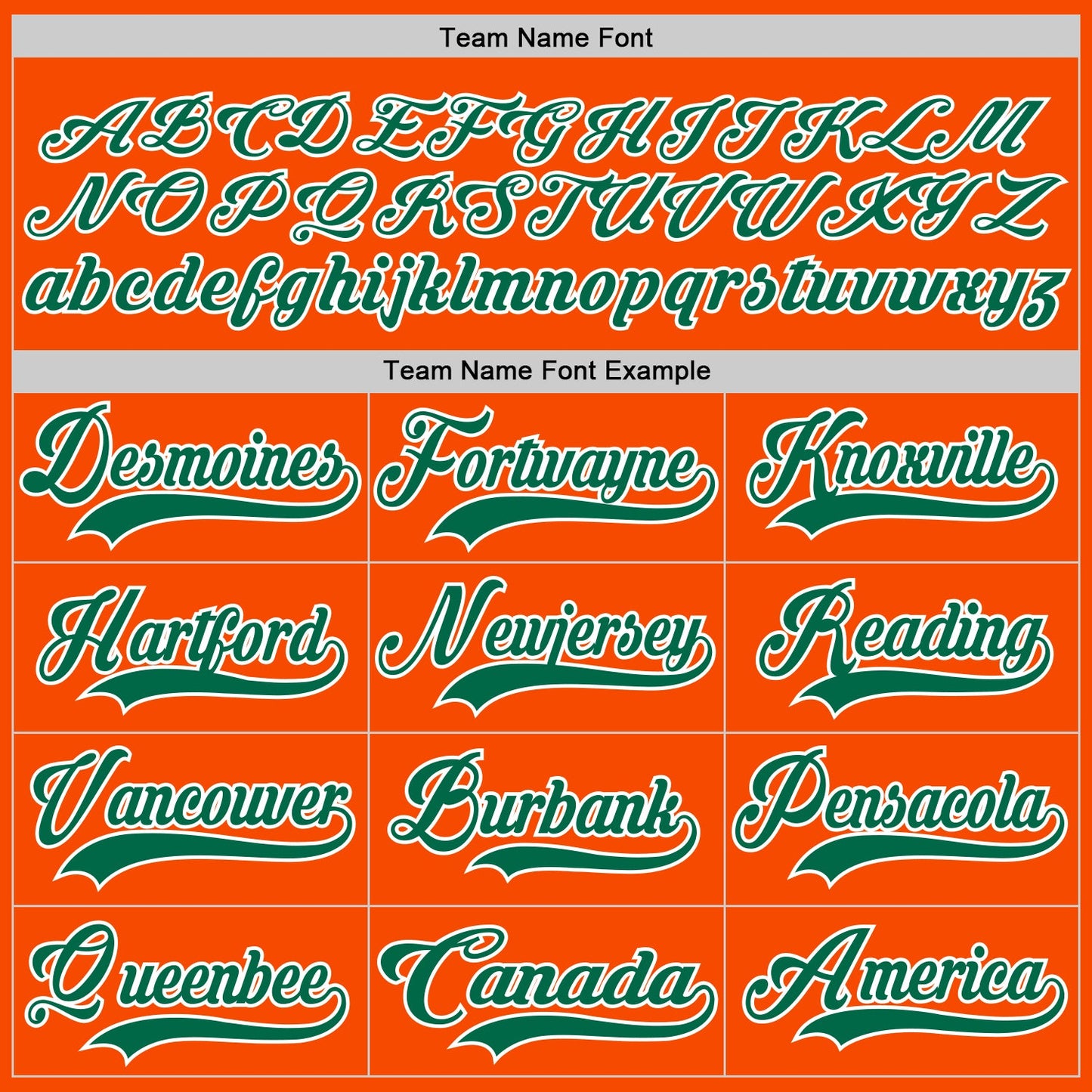 Custom Orange Kelly Green-White Hockey Lace Neck Jersey