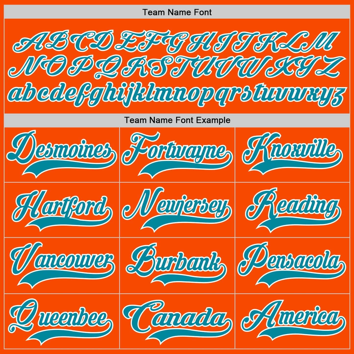 Custom Orange Teal-White Hockey Lace Neck Jersey