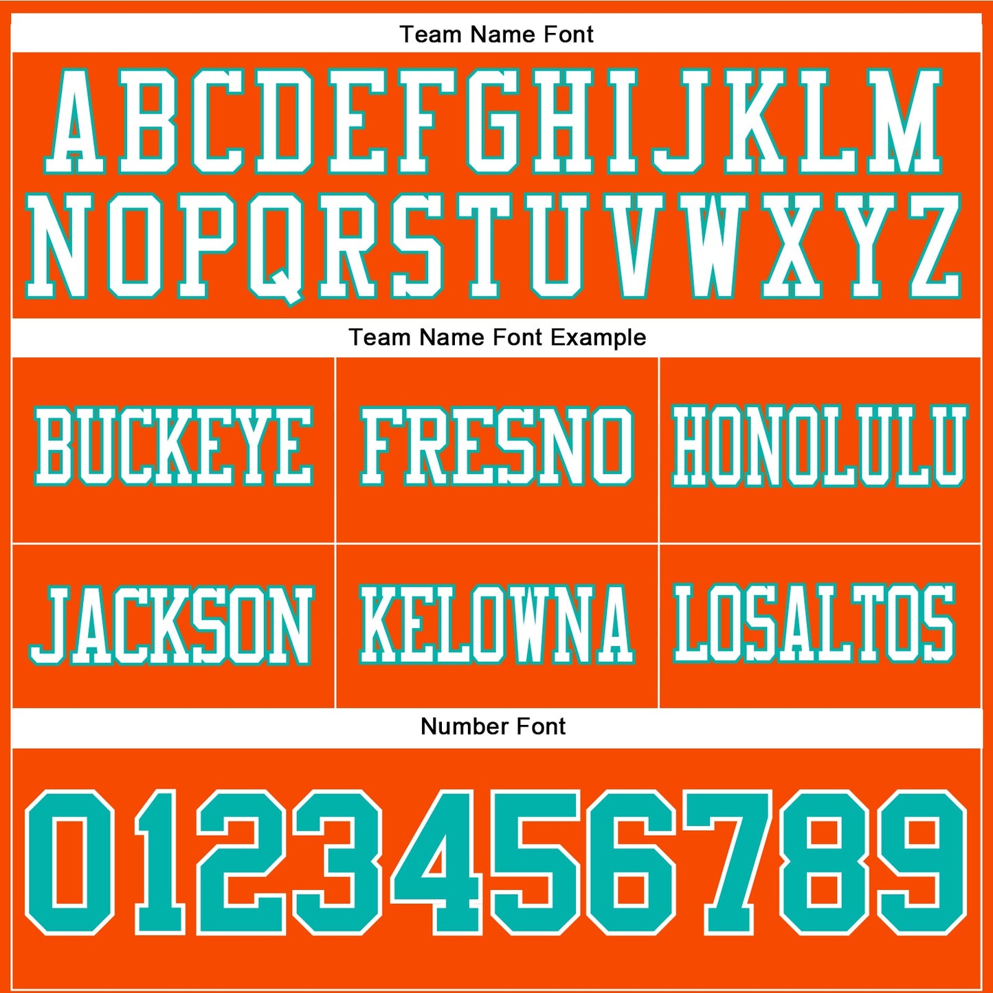 Custom Orange Aqua-White Mesh Authentic Football Jersey