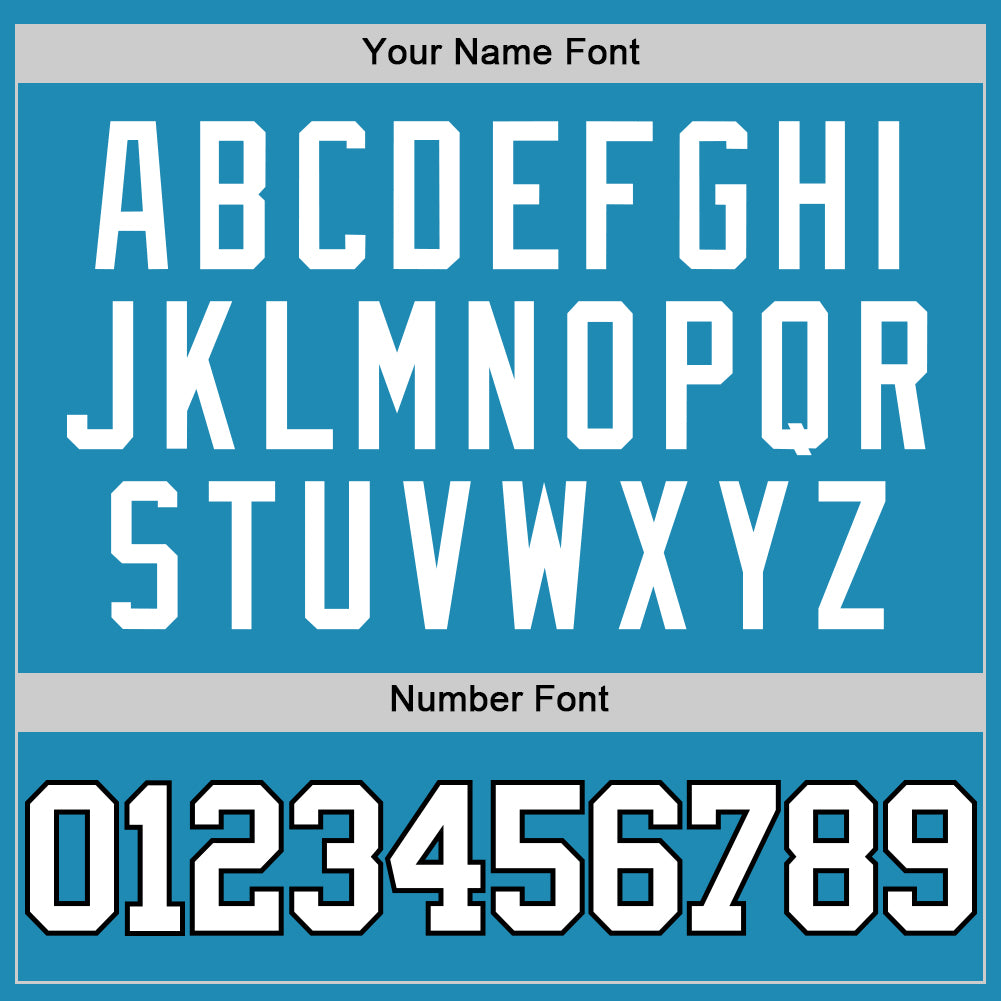 Custom Panther Blue White-Black Authentic Basketball Jersey