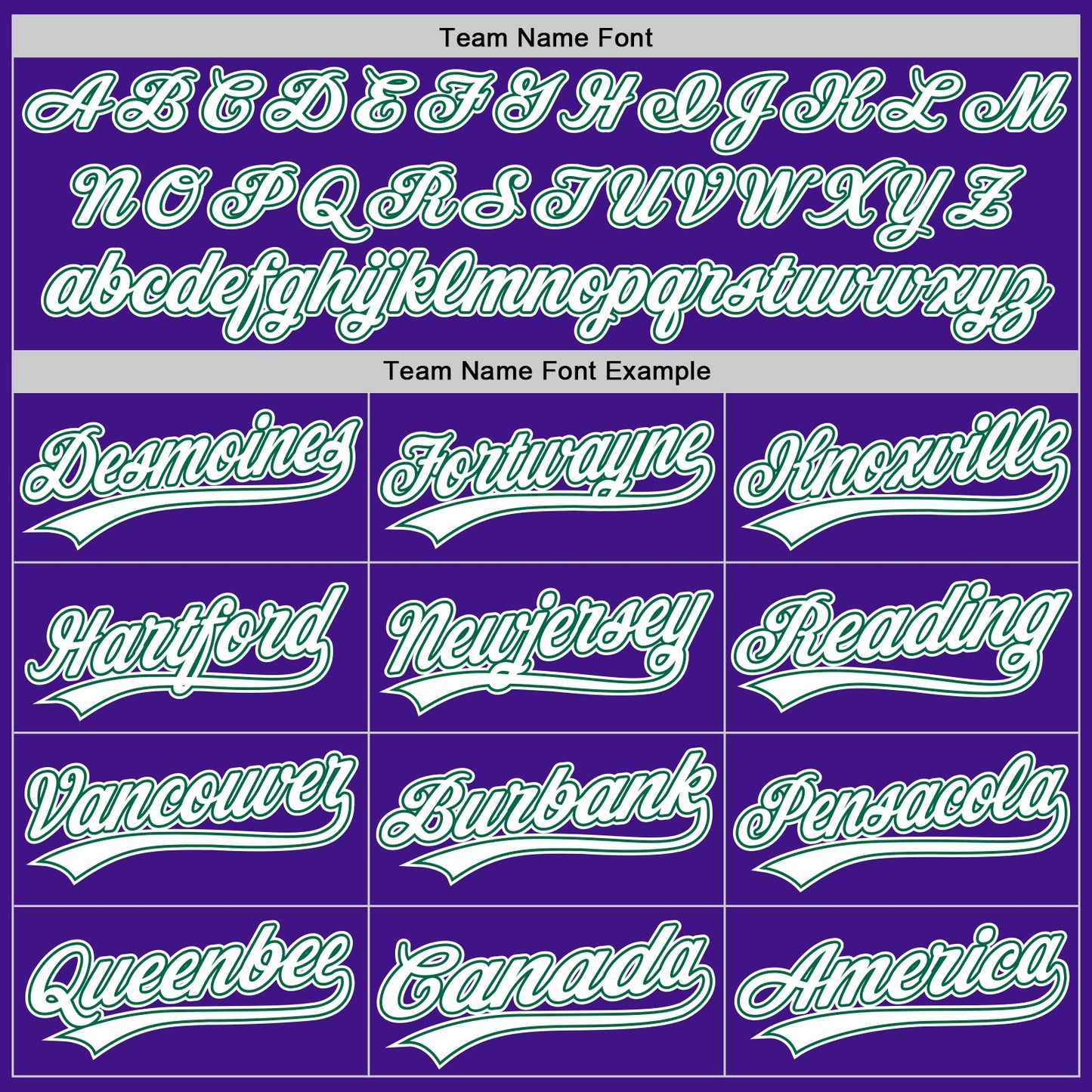 Custom Purple White-Kelly Green Authentic Throwback Baseball Jersey